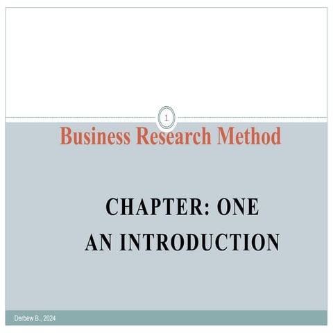 power point for Business Research Method | PPT