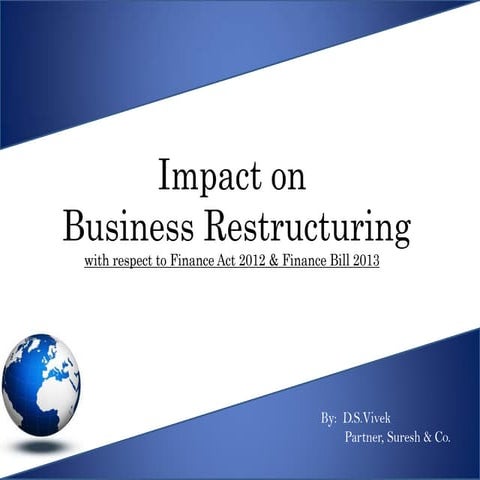 Business Restructuring 