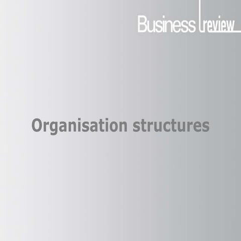 BusinessReview21_4_Organisation-structures.ppt