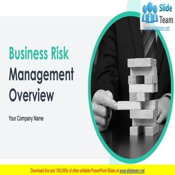 Business Risk Management Overview PowerPoint Presentation Slides