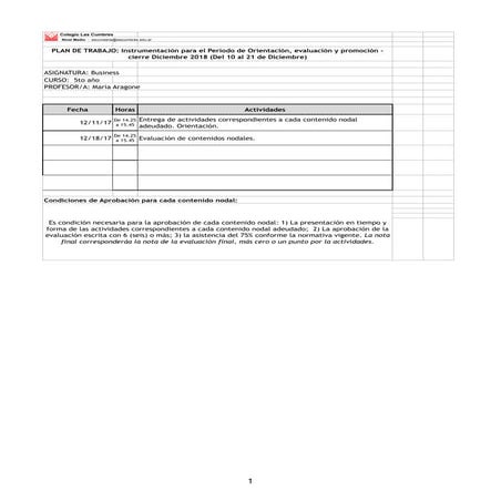 Business s5  plan de trabajo - dic 2018