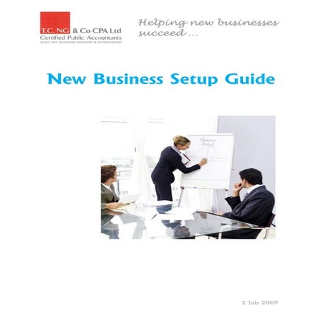 Business Setup Guide 2009 7 2