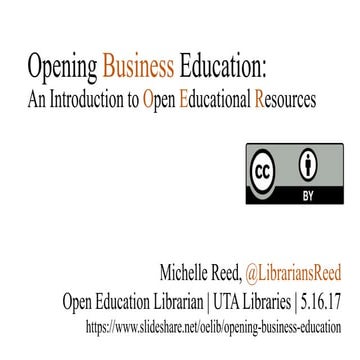 Opening Business Education
