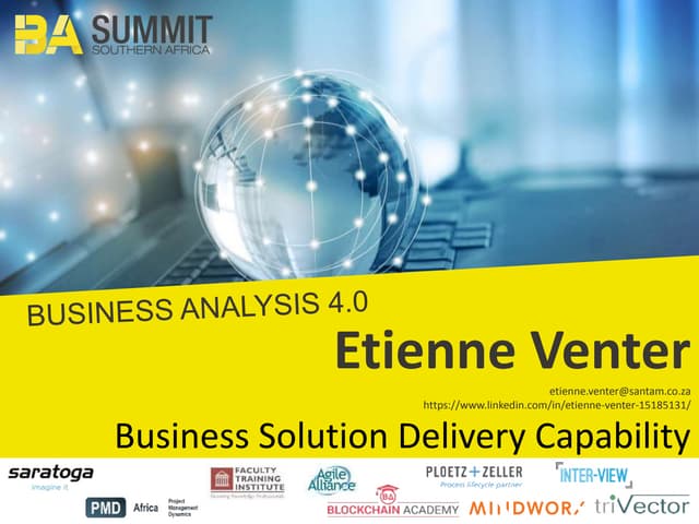 Business solution delivery capability v4.0