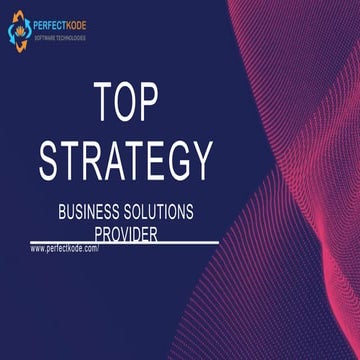 Strategic Business Solutions Provider | Perfectkodepptx