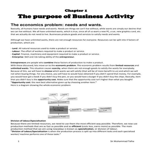 O level Business studies