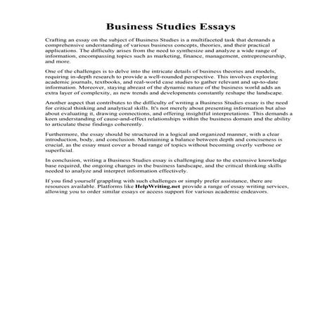 Business Studies Essays.pdf