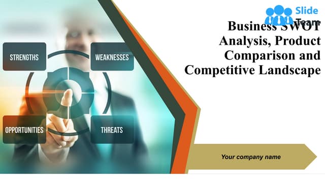 Business SWOT Analysis Product Comparison And Competitive Landscape Powerpoin...