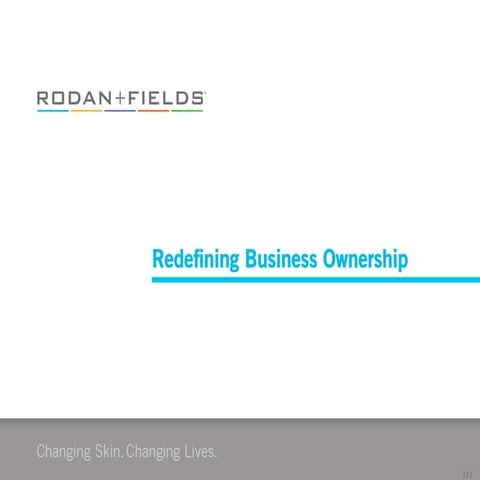 Rodan + Fields Business Presentation 2015 