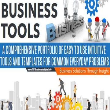 Easy to use and intuitive Business tools