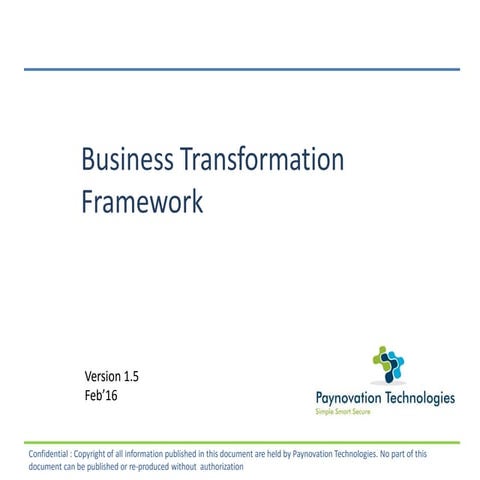 Business Transformation Framework