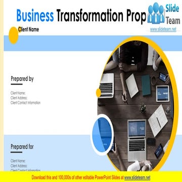Business Transformation Proposal PowerPoint Presentation Slides