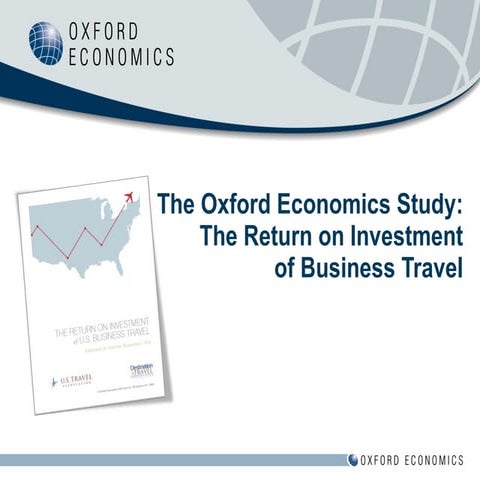 Business Travel Roi Study Presentation | PPT