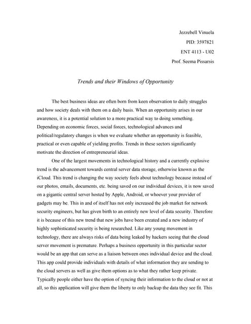 Business Trends Report