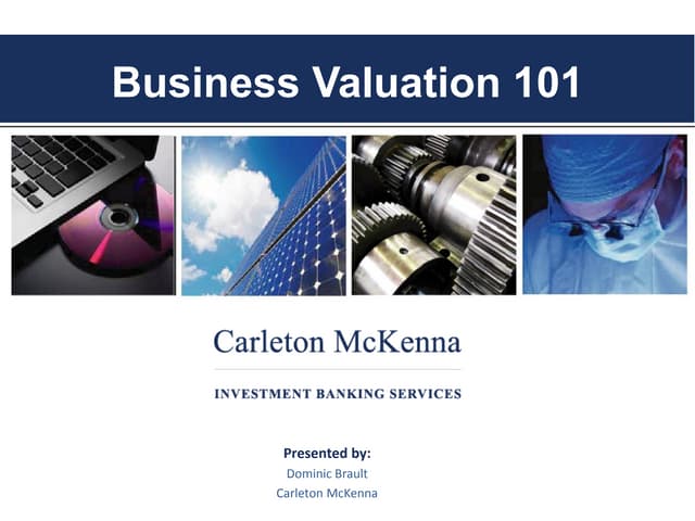 Business valuation 101