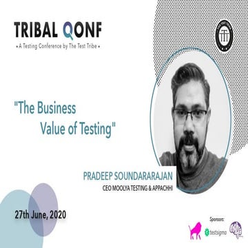 Business value of testing