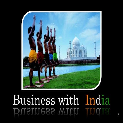 Business with  india