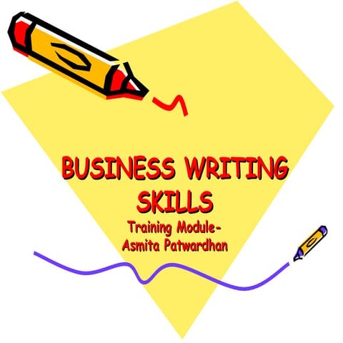 Business Writing Skills Asmita