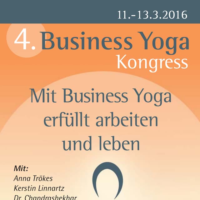 Business Yogakongress 2016 - Broschüre