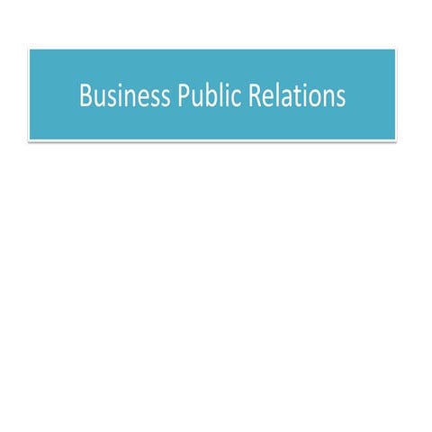 Businss public relations!!! ffffffffffffffffffff