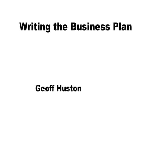 Business Planning