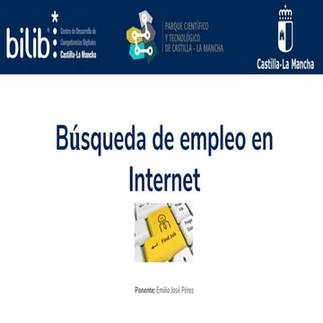 Busqueda de empleo en internet