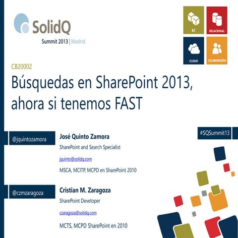 Búsqueda en SharePoint 2013, ahora si tenemos FAST