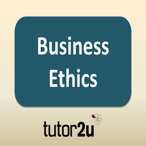 Business Ethics