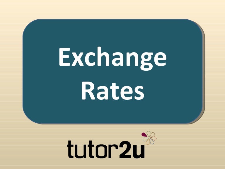 Business And Exchange Rates