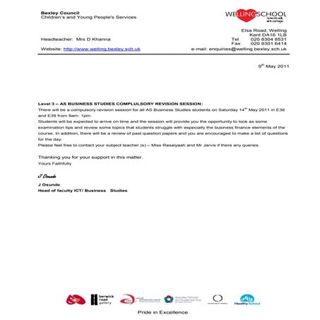 Strike letter | PDF