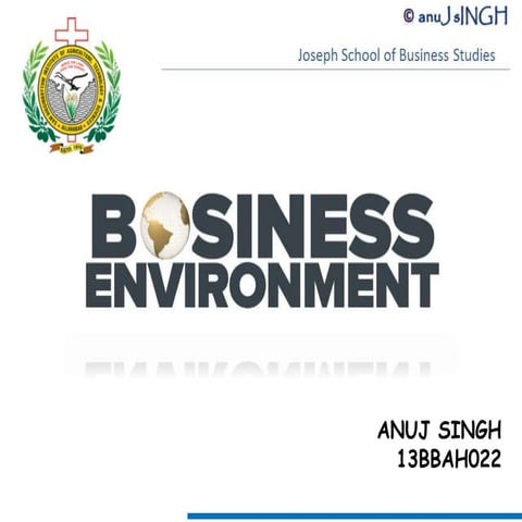 Buisness Environment internal & external 