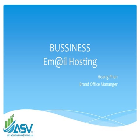 Bussiness email hosting presentation-en