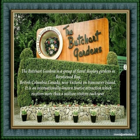 Butchart gardens, canada