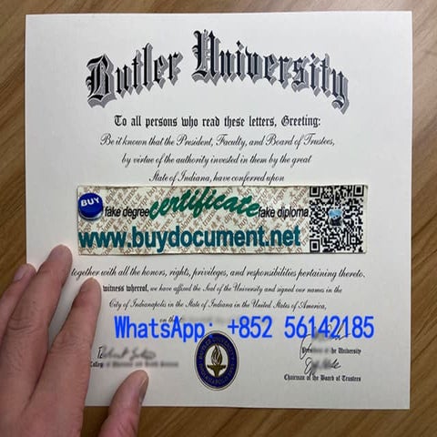 Butler University diploma. Buy Butler degree.
