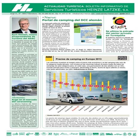 Boletín Servicios Turisticos Heinze Latzke