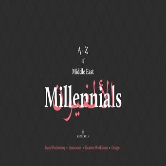 A-Z of Millennials in the Middle East