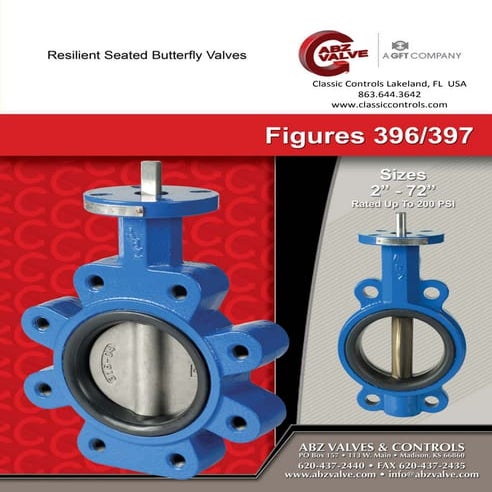 Resilient Seated Butterfly Valves