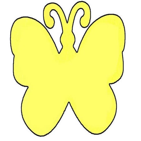 Butterfly outline