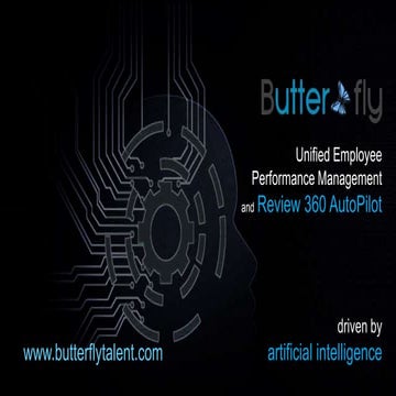 Butterfly Employee Workforce Talent HR Performance Review / Appraisal ...