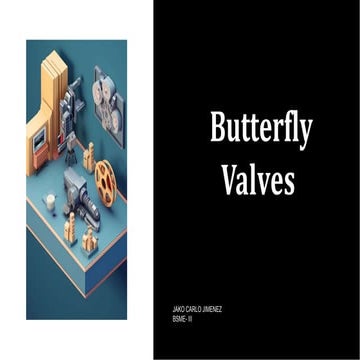 Butterfly valves and its types | PDF