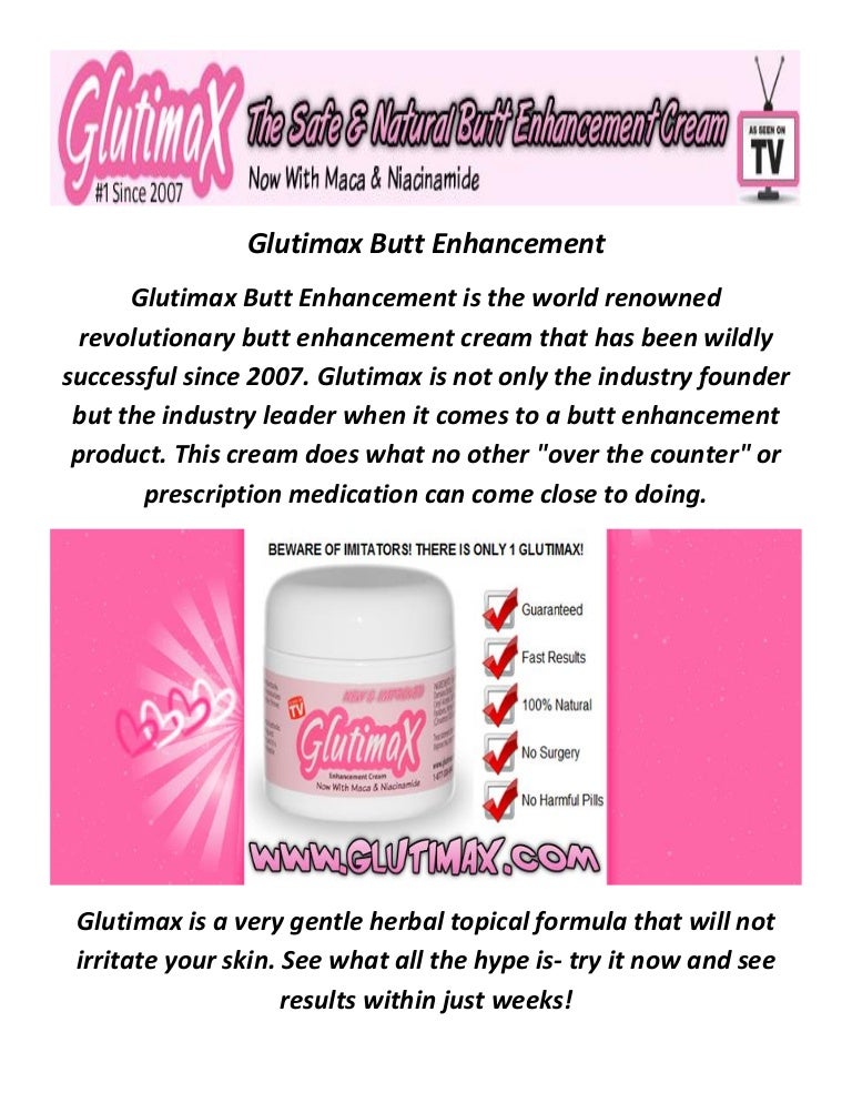 Glutimax Buttock Enhancement Creams