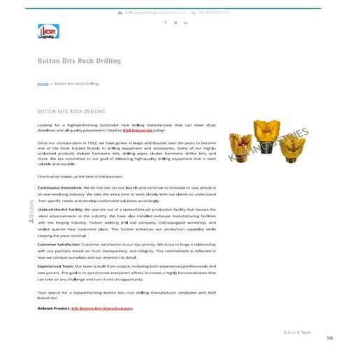 high-quality button bits Drilling.pdf