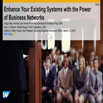 Enhance Your Existing Systems with the Power of Business Networks
