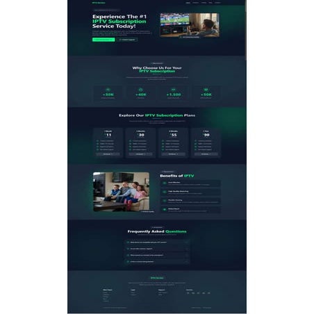 Best IPTV Service USA 2025 - IPTVService.site