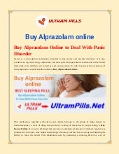 Alprazolam Online