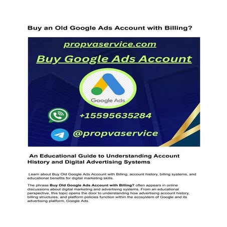 Buy an Old Google Ads Account with Billing.pdf