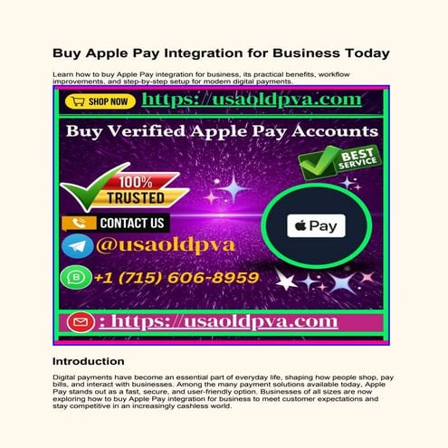 Case Study: Apple Pay and Google Pay Integration for Contactless ...