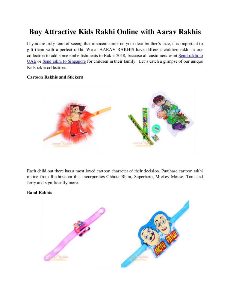 buy kids rakhi online