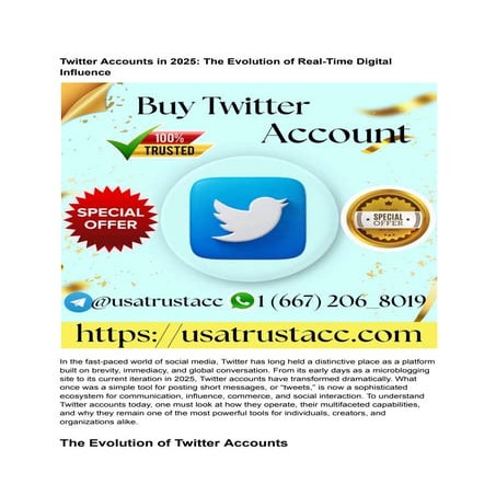 Buy a Twitter account might seem like a fast-track shortcut.pdf