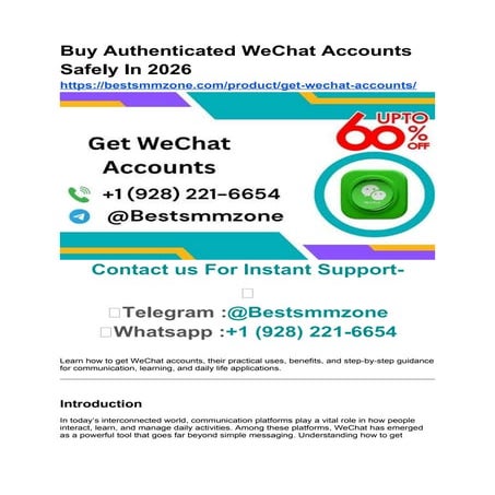 How to Securely Buy Verified WeChat Accounts in 2026.pdf.docx